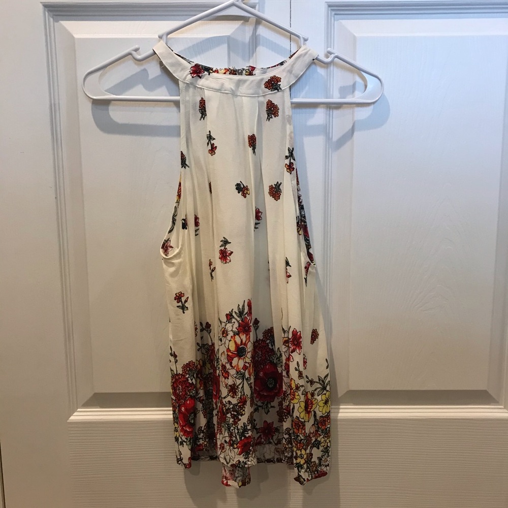 Boutique floral tank top